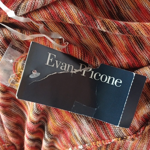 NEW! $64 Evan Picone cardigan sweater size Medium - Picture 5 of 6
